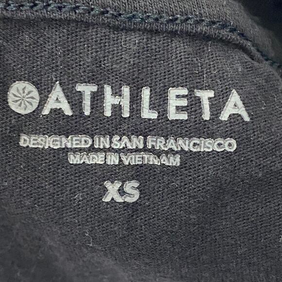 Athleta Black Boxy Muscle Tee Size XS Extra Small - Picture 3 of 6